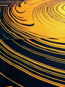 画像3: 「黒渦」祭り・販促・イベントに!【祭り法被】【半纏】顔料染(シルクスクリーン) (3)