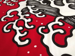 画像3: 「大波」祭り・販促・イベントに!【祭り法被】【半纏】顔料染(シルクスクリーン)『波』 (3)