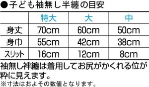 画像4: 袖なし太鼓向け法被【大人〜子供までお揃いで】和太鼓に大人気の低価格高品質袖なしハッピ オリジナルネーム入れられます (4)