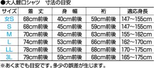 画像3: 鯉口シャツ【歳時記】波に夫婦鯉 (3)