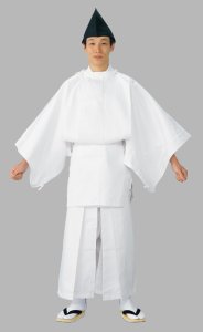 画像1: 白丁衣装（行列の衣装）【安心の品質】 (1)