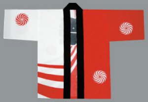 画像2: 「定番」祭り法被、子供法被　ハッピ名入れも可能です (2)