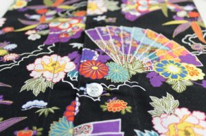 画像2: 鯉口シャツ【歳時記】豪華扇子 (2)