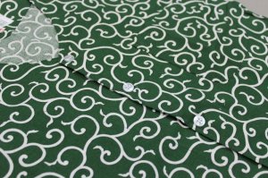 画像2: 鯉口シャツ【和のイベント屋謹製】唐草 (2)