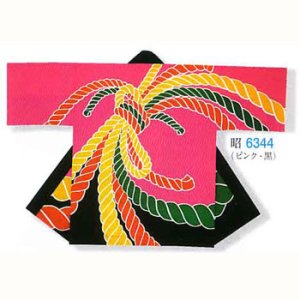 画像6: 急ぐんだ!!襟印刷プリントコミコミ「のし」【祭り法被】両衿合計10文字まで衿加工コミコミ (6)