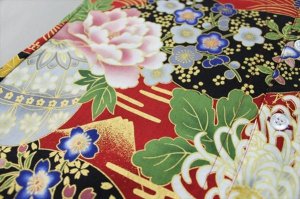 画像3: 【鯉口シャツ】鯉口シャツ【豪華菊】秋むけカラーですが夏にも最適な鯉口シャツ　男女兼用 (3)