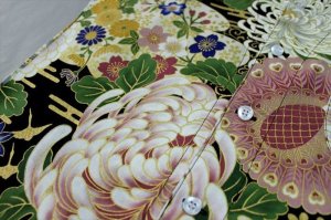 画像4: 大人気の【鯉口シャツ】祭り、制服に最適！【豪華菊】　当店人気常時TOP10の鯉口シャツ　男女兼用 (4)