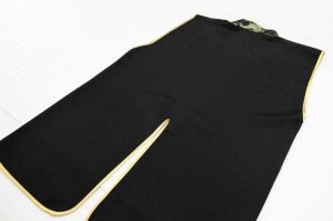 画像3: 陣羽織【黒】大人気のゲキヤス陣羽織　ポリエステル素材で持ち運びや保管も楽々な大人サイズ陣羽織 (3)