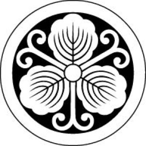 画像7: 丸につる柏 貼り付け紋(貼り紋)紋のシール (7)