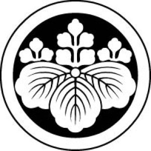 画像7: 丸に五三の桐   貼り付け紋(貼り紋)紋のシール (7)