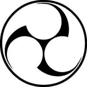 画像7: 左三つ巴   貼り付け紋(貼り紋)紋のシール (7)