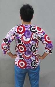 画像5: 鯉口シャツ【傘】男女兼用　鯉口シャツ 在庫少なめ (5)