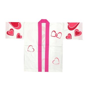 画像2: バレンタイン結婚式 法被(半纏)半纏帯別売り (2)