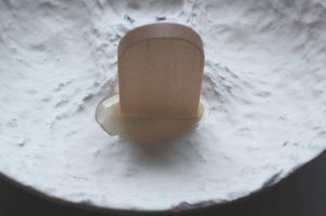 画像2: おめん【鬼のお面】くわえ面　青　本格的な日舞に使う面 (2)