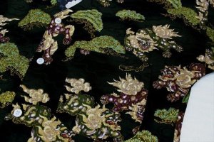 画像2: 鯉口シャツ【獅子】祭りもユニフォームにも　限定品 (2)