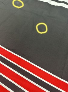 顔料染半纏の宿命ですご理解ください