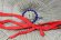 画像3: 編み笠（おけさ笠、編笠）赤紐　５０枚セット (3)