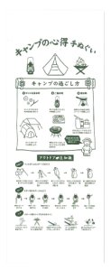画像5: 大人気の防災心得手拭いなどの「心得」シリーズ手拭い (5)