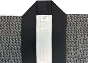 画像2: シルクプリント長半纏 (2)