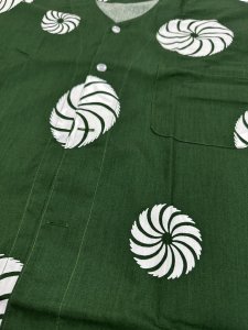 画像2: 鯉口シャツ【獅子毛】 (2)