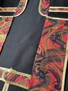 画像2: 陣羽織 簡易陣羽織をお値段以上の高級陣羽織に格上げした、 (2)