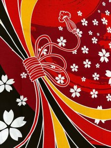 画像3: ハッピ、法被（熨斗に桜吹雪） (3)