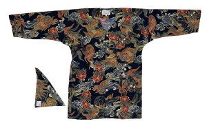 画像1: オリジナル【鯉口シャツ】在庫数は連動していません。 (1)