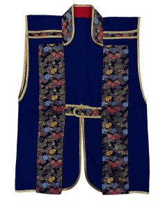 画像1: 陣羽織【紺】 (1)