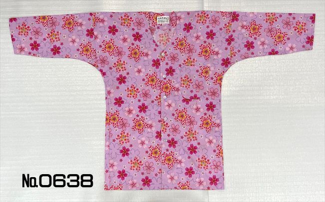 鯉口シャツ【桜】鯉口シャツ　男女兼用ですが女性向き柄です